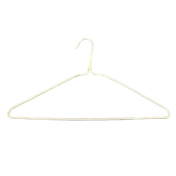 Storage & Organization White Vinyl Coated Wire Drip Dry Adult Coat